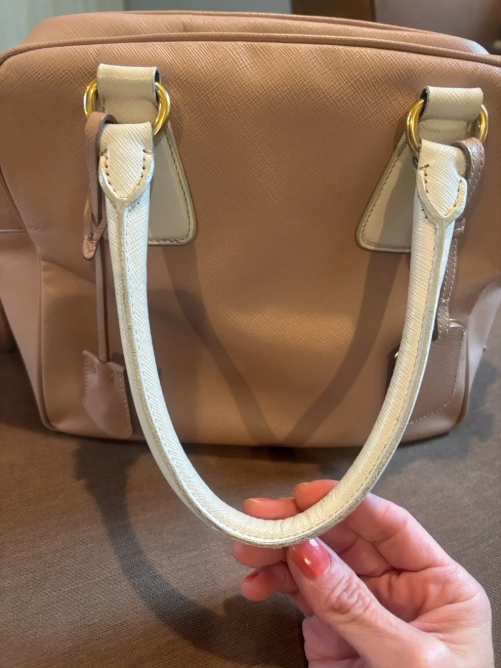 PRADA Saffiano Leather Shoulder Bag - Picture 11 of 13